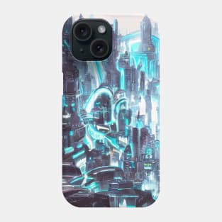 Cool Japanese Neon City Phone Case