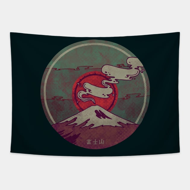 Fuji Tapestry by againstbound