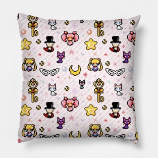 Sailor Moon family - Pink Pillow