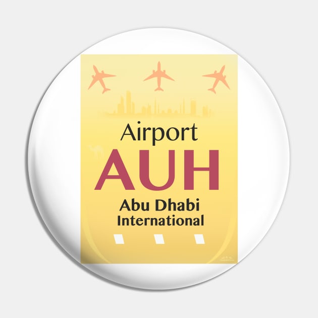 AUH Abu Dhabi airport Pin by Woohoo