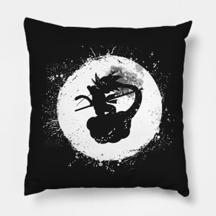 the moon of the saiyan Pillow