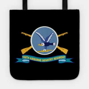 188th Airborne Infantry Regiment w Br - SSI - Ribbon X 300 Tote