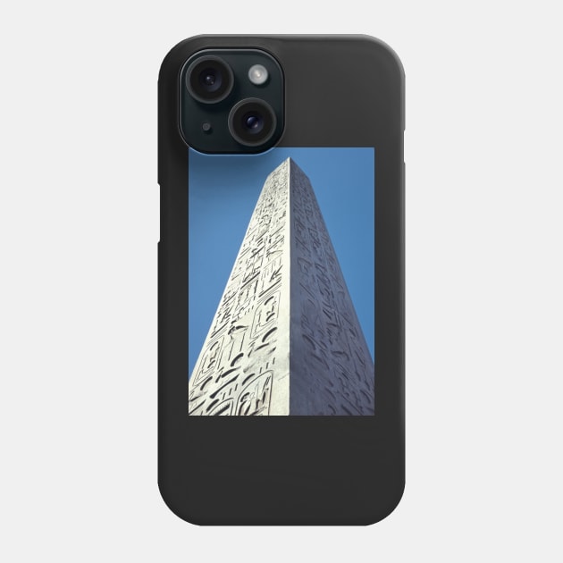 Obelisk, Luxor, Egypt Phone Case by Carole-Anne