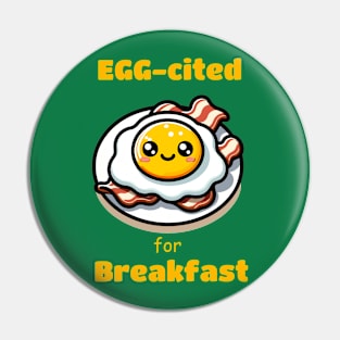 Bacon and Eggs for Breakfast Pin