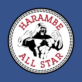 Harambe All Star Converse Logo T-Shirt