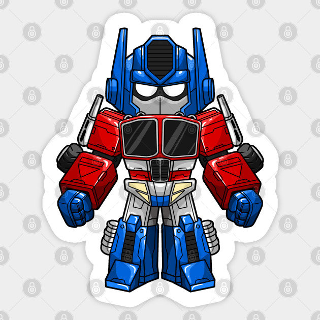 Optimus Prime Optimus Prime Sticker Teepublic
