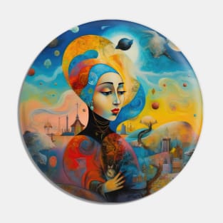 Surreal Orientalism -Dreamscape Fusion Pin