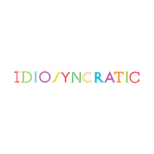 Quirky Type: Idiosyncratic T-Shirt