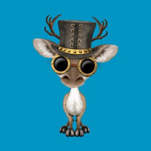 Steampunk Baby Reindeer T-Shirt