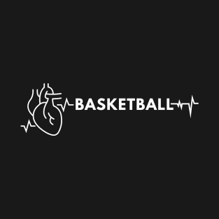 Basketball Heartbeat Shirt T-Shirt