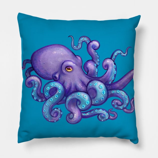 Octobuddy Pillow by Ellador