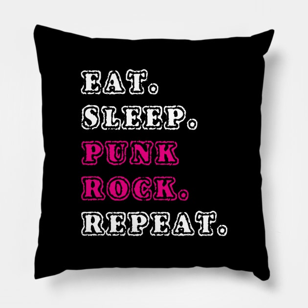 Punk Rock Pillow by ninarts