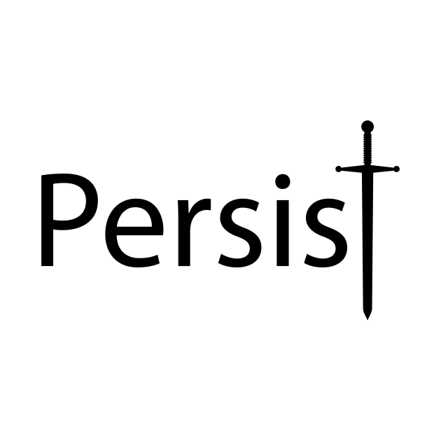 Persist persisting typography design by DinaShalash