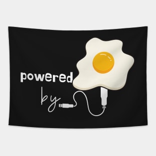 Powered by Eggs Tapestry