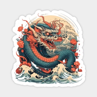 Japanese Dragon Magnet