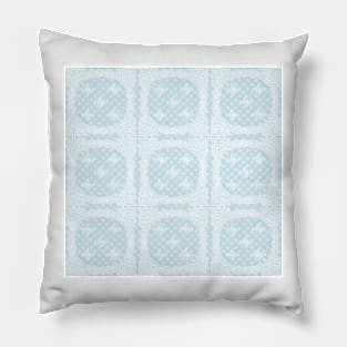 Polka Dots and Lace Pillow