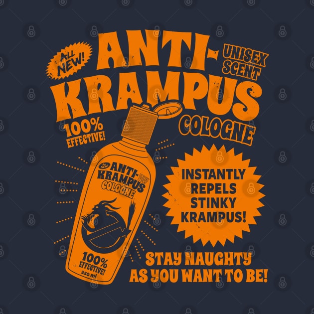 Funny Krampus Merry Krampus Christmas Retro Vintage Cologne by BoggsNicolas