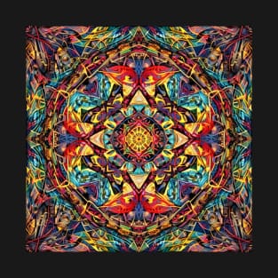 Kaleidoscope Artwork #10 T-Shirt