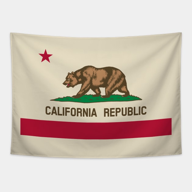 The Bear Flag of California Tapestry by warishellstore