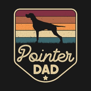 Pointer Dad Fathers Day GSP Dog Daddy T-Shirt