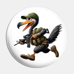 Tactical Dodo Bird Pin