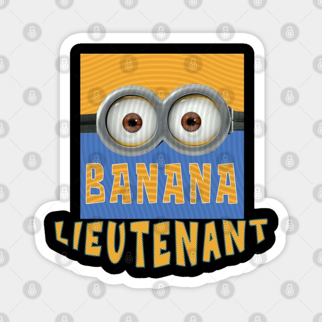 DESPICABLE MINION AMERICA LIEUTENANT Magnet by LuckYA