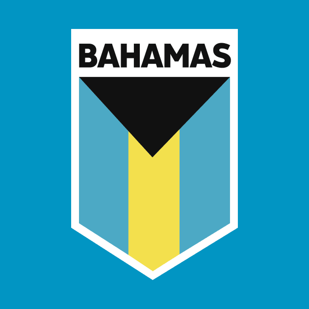 Bahamas Flag Emblem by SLAG_Creative