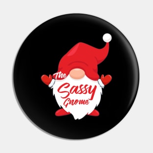 The Sassy Gnome Matching Family Christmas Pajama Pin