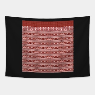 Knitted Christmas socks Tapestry