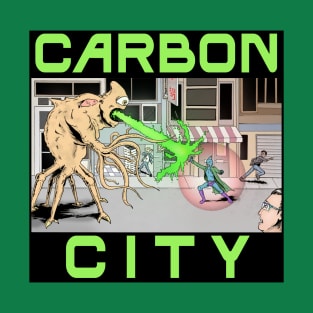 Carbon City Monster Design T-Shirt