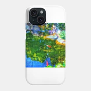 Glowing Reflecting Pond Phone Case