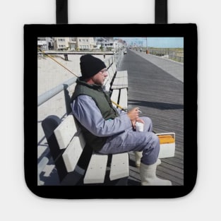 Bob on a Bench Tote