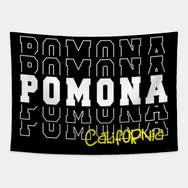 Pomona city California Pomona CA Tapestry by TeeLogic