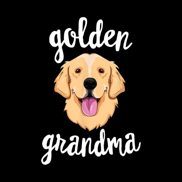 Golden Grandma Womens Gift by Rojio