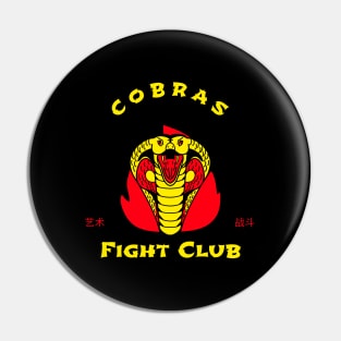 Cobras Fight Club Pin