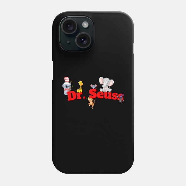 Dr. Seuss family Phone Case by Vitarisa Tees