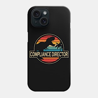 Compliance Director Dinosaur Phone Case