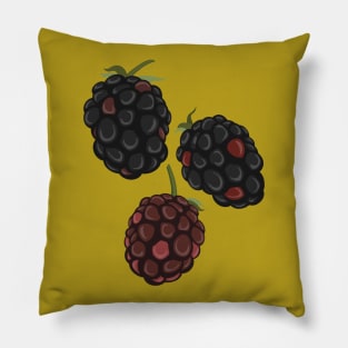 Blackberries Pillow