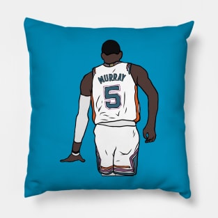 Dejounte Murray "Too Small" Pillow