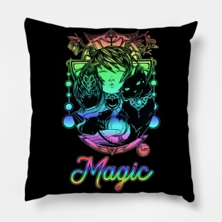 Queen of Night Rainbow Pillow