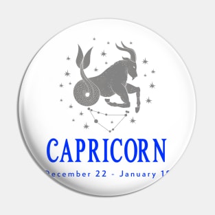 Capricorn Pin