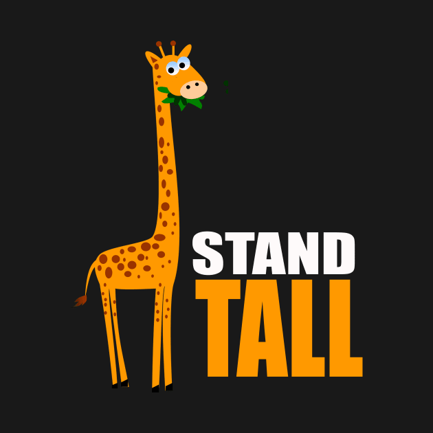 Cute Giraffe Gifts - Stand Tall by 3QuartersToday