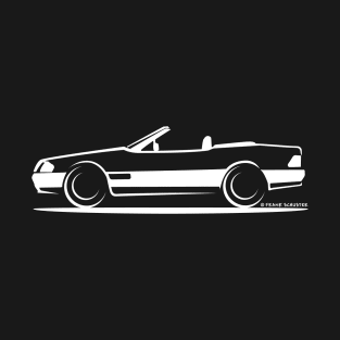 Mercedes Benz 500SL W129 Wht T-Shirt