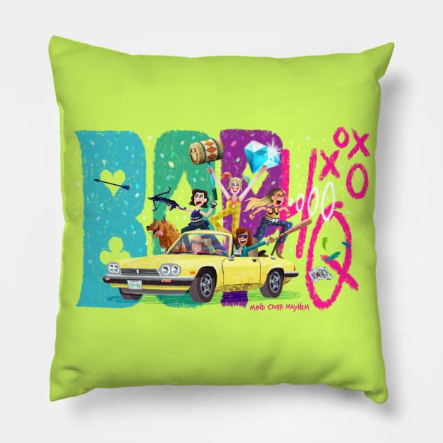 BOP*HQ Pillow by KenTurner82