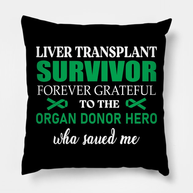 Liver Transplant Pillow by SWArtistZone