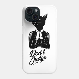 Cat Judge Phone Case