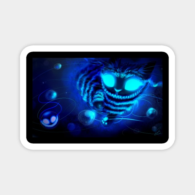 Cheshire Cat Magnet by SkyNeko