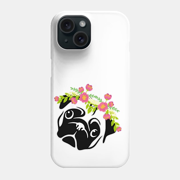 My Cute Pug Phone Case by Pet & Nature Lovers