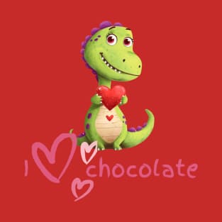 Choco-Roar! A Dino's Sweetheart Surprise T-Shirt