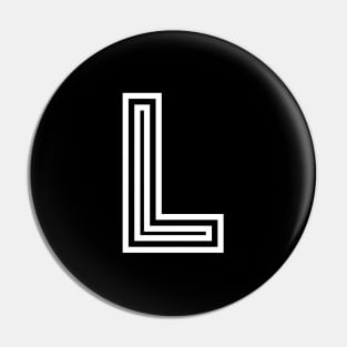 Letter L Pin